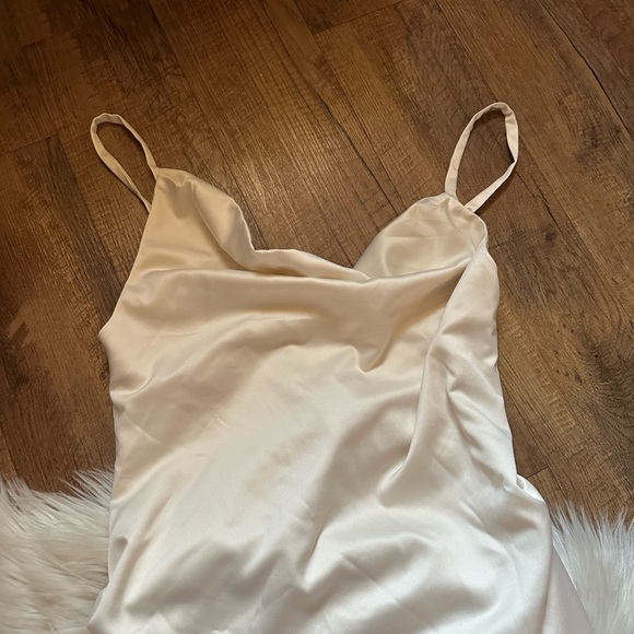 CAMILA COELHO Reyna Maxi Dress In Pearl White - Picture 6 of 9